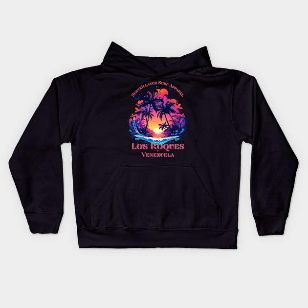 Los Roques Vacation Kids Hoodie by Surveillance Surf Apparel